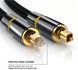 Оптоволоконний кабель (1м Zinc Alloy) для ресивера, CYANMI HIFI 5.1 Digital Optical Audio Cable 2737875635 фото 2