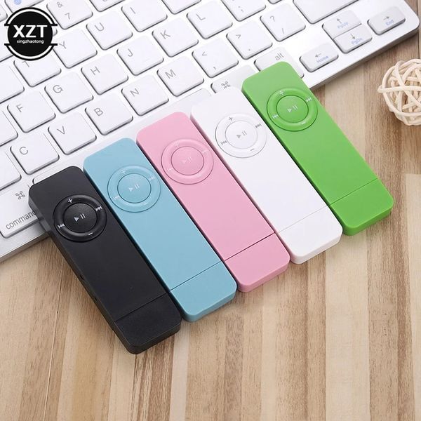 USB MP3 плеєр із підтримкою карт Micro TF і U-диска, міні-плеєр для музики Білий 2472088105 фото