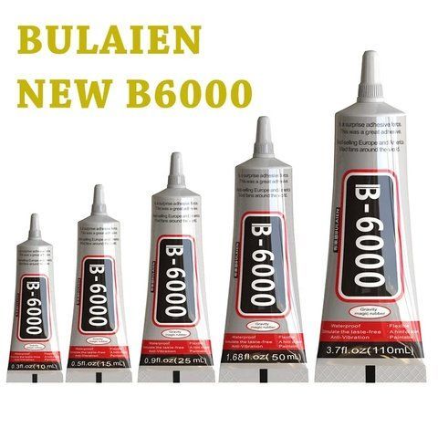 Прозорий клей Bulaien B6000 10&ndash;110 мл для ремонту та універсального використання 15 мл 2474492817 фото