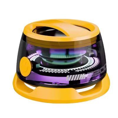 Портативна Bluetooth-колонка VIKEFON G200, BT 5.3, RGB-підсвітка, магнітне кріплення, Жовтий 2664309896 фото