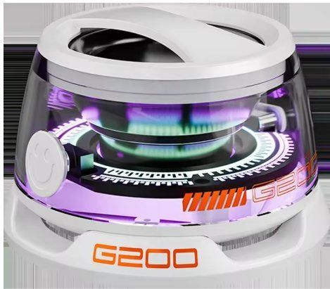 Портативна Bluetooth-колонка VIKEFON G200, BT 5.3, RGB-підсвітка, магнітне кріплення,Білий 2664309894 фото