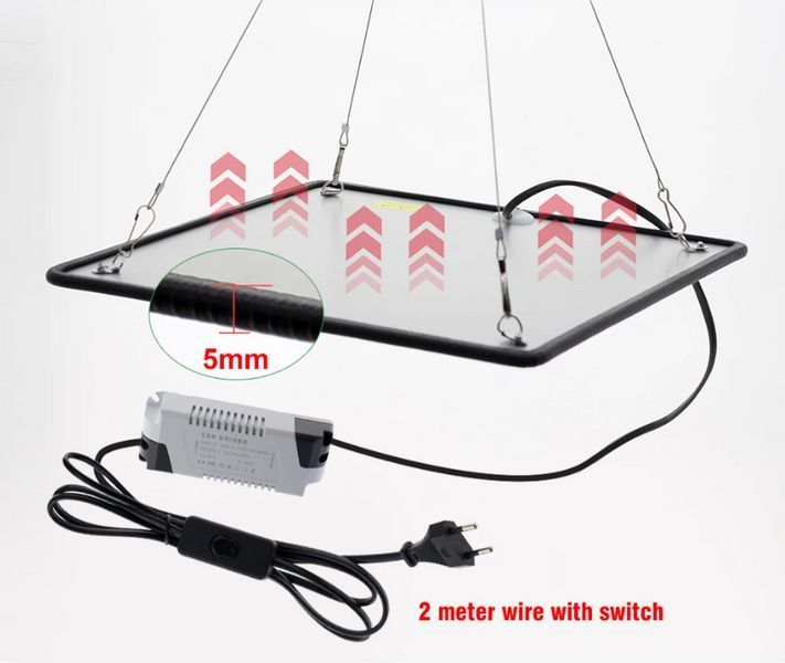 LED Фітолампа 40W (для теплиць, гроубоксів, кімнатних рослин і гідропоніки) 2737696825 фото