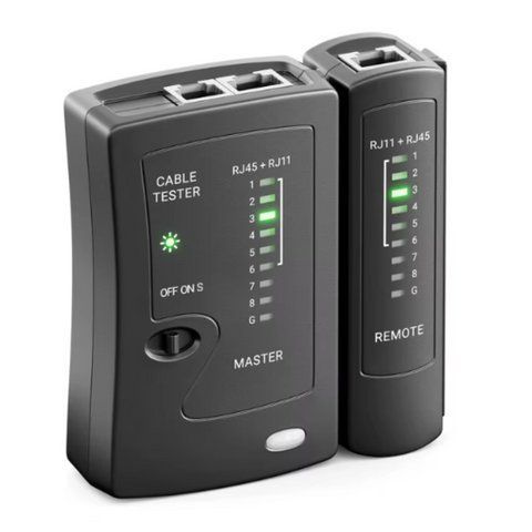 Тестер сетевого кабеля Ethernet ZoeRax для LAN RJ45 Cat5 Cat5e Cat6 Cat6a Cat7 UTP/экранированного кабеля и RJ 2438608975 фото