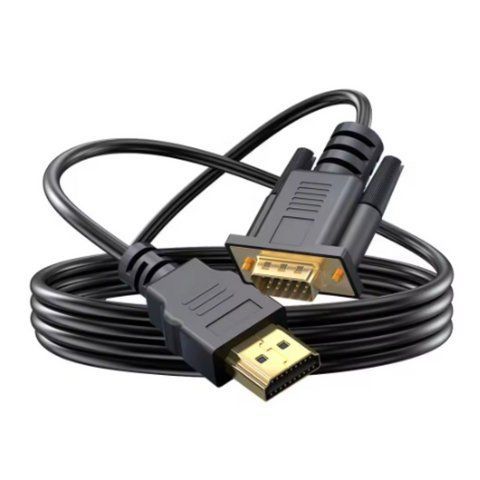 Кабель-конвертер HDTV в VGA 1080P 60 Гц, HDMI кабель для VGA, HDTV в VGA кабель 1.8 м 2484384192 фото