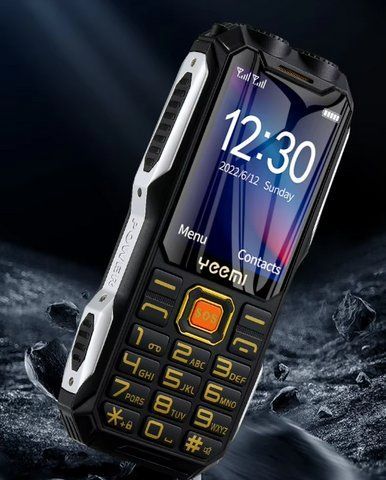 PHONEMAX Q8 GSM 2G Мобільний телефон з великим акумулятором, подвійним ліхтариком та 2.4-дюймовим дисплеєм 2501098785 фото