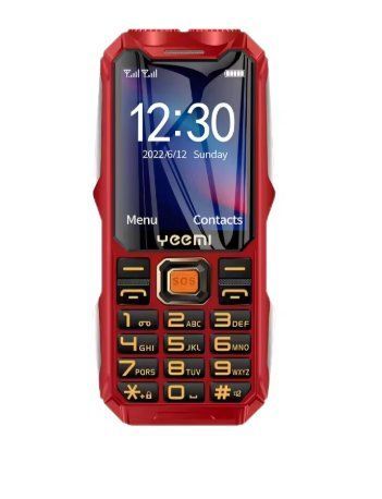 PHONEMAX Q8 GSM 2G Мобільний телефон із потужною батареєю, ліхтариком і дисплеєм 2.4" Червоний 2566409519 фото