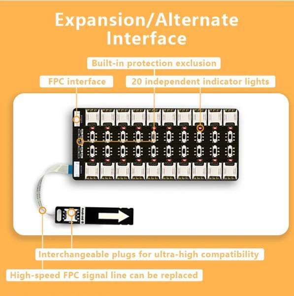 UTHAI T13 адаптер для SIM-карт (20 слотів, зовнішній мульти-картридер для Android, USB 3.2) 2732553395 фото