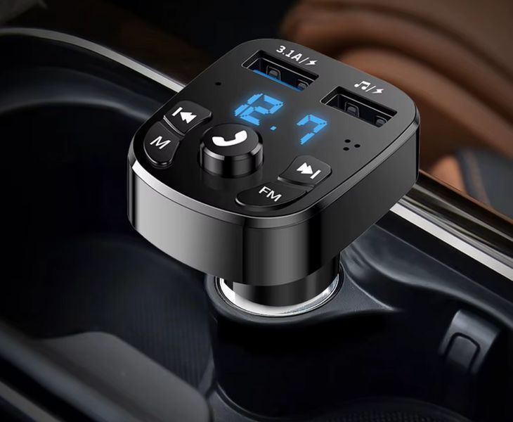 Bluetooth FM трансмітер для автомобіля 2462057091 фото