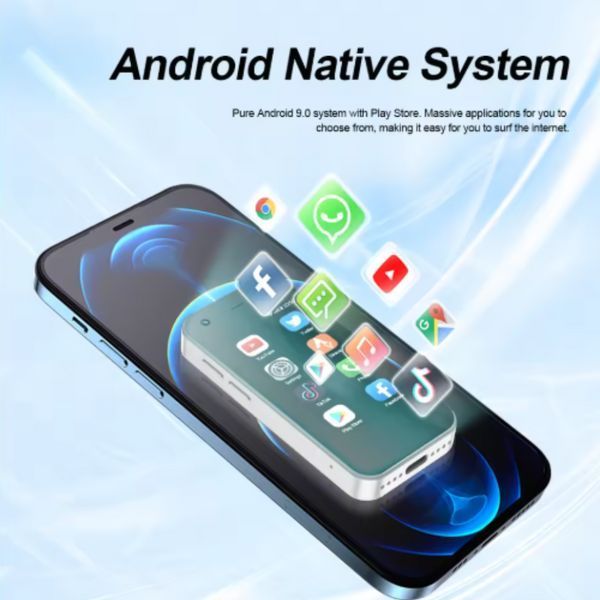 Міні-смартфон SERVO KING5000, система Android, 2,5-дюймовий екран. Кишенькові смартфони BLACK 2444780164 фото
