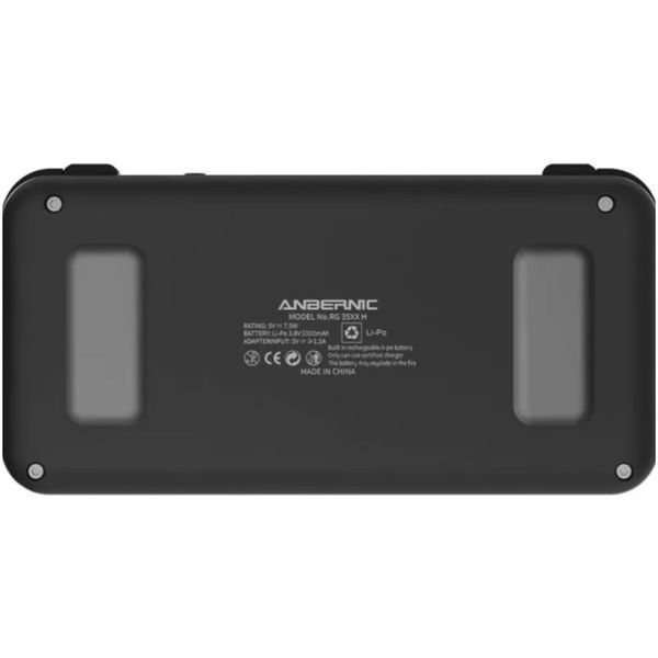 Портативна ігрова ретро консоль приставка ANBERNIC RG35XX H 64GB Чорна Black 2448841743 фото