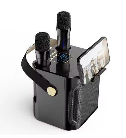 VIKEFON S882 &mdash; потужна портативна караоке-колонка Bluetooth 5.3 Чорна 2665545804 фото