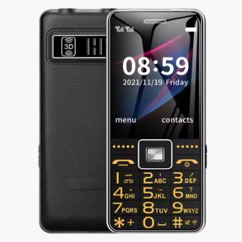 Кнопковий телефон MAFAM для літніх людей (Black) 2506610872 фото