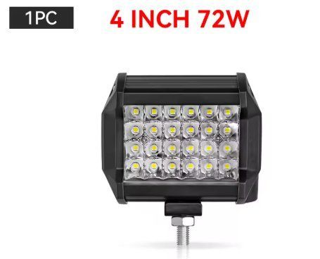 LED робочі фари (72W 12V/24V, для авто, трактора, човна, SUV, ATV, 4x4) 2752414696 фото