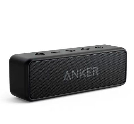 Портативна Bluetooth-колонка Anker SoundCore 2, 12Вт, 24 год, IPX7, чорна 2662834504 фото